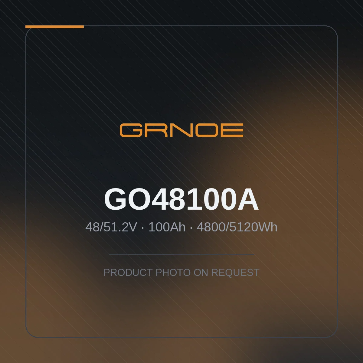 Настенная система хранения энергии GO48100A · 5 кВт·ч