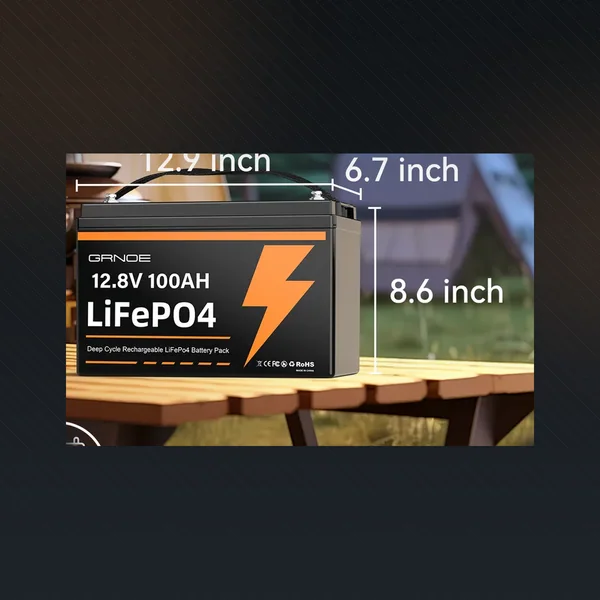 12V 100Ah LiFePO4 Battery — LFP100-12 G31