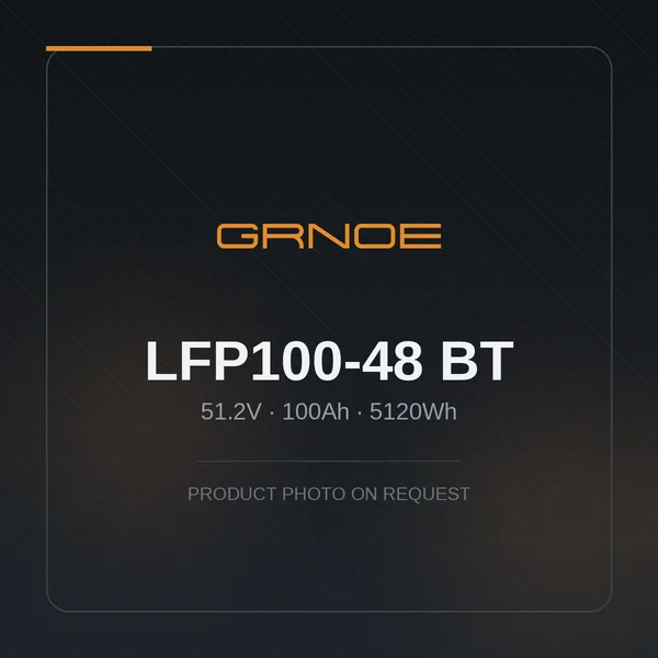 51.2V 100Ah LiFePO4 Battery — LFP100-48 BT