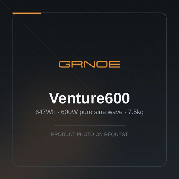 Venture600 Portable Power Station · 600W
